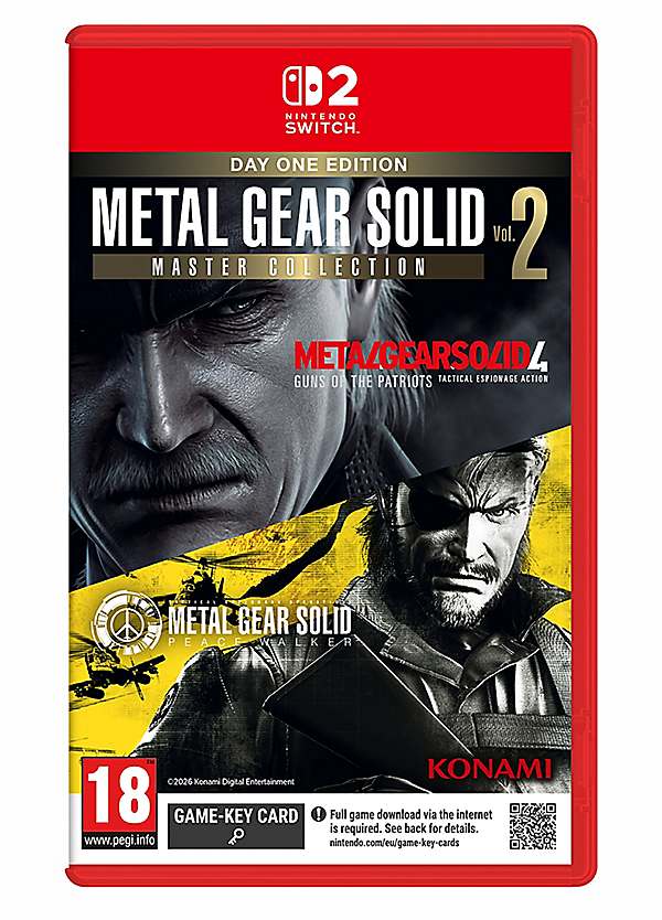 Nintendo Switch 2 Metal Gear Solid Master Collection 2 (18+) | Grattan